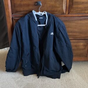Nike Men's Black Bomber Jacket